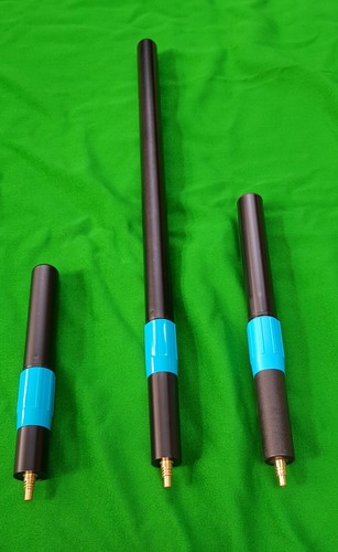 Telescopic snooker cue - telescopic,