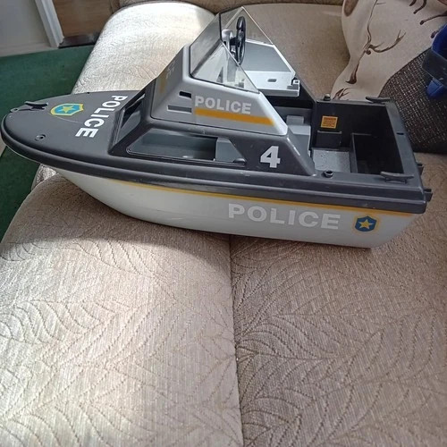 Playmobil police boat - police,