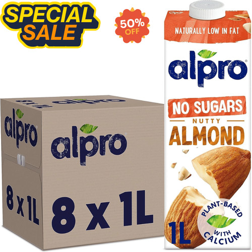 Pack alpro almond sugars - pack,