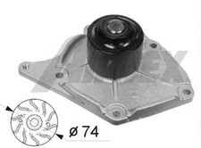 Airtex Water Pump for Nissan Micra dCi 86 1.5 Litre September 2007 to April 2011