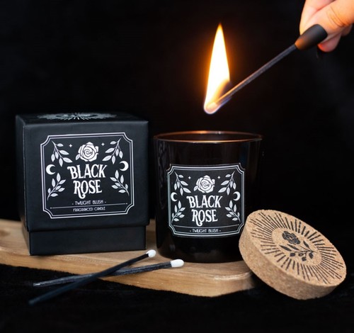 Black rose twilight - black,