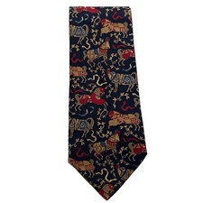 James Meade Mens 100% Silk Tie