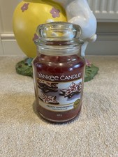 Yankee Candle Scented Candle Frosty Gingerbread Large Jar Candle