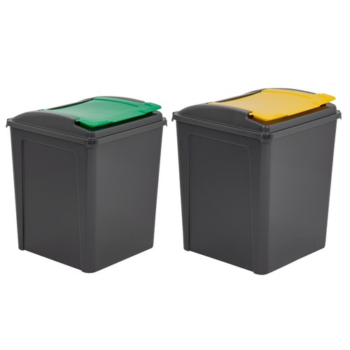 Plastic recycling bin large - recycling,