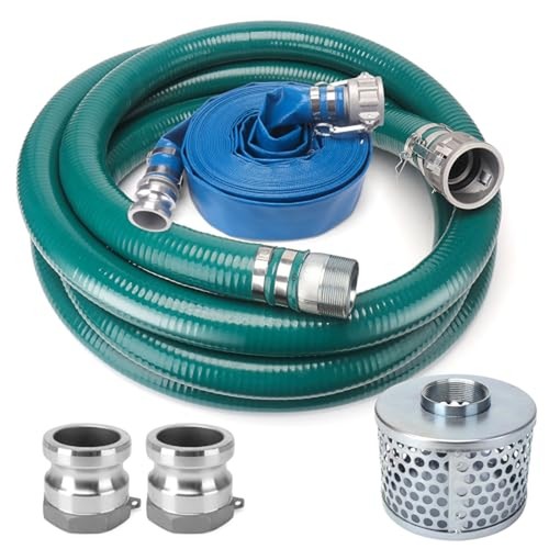 Trash pump inch hose kit - trash,