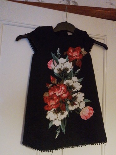 Child black dress with - black,