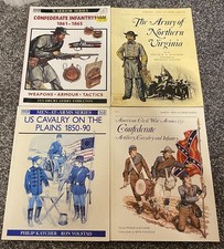 4x Osprey American Civil War