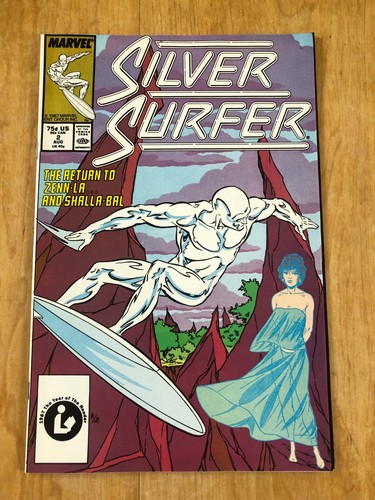 Silver surfer 1st - silver,