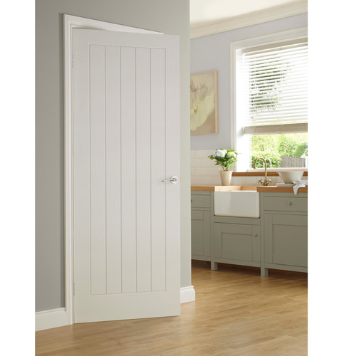 White internal door primed - internal,