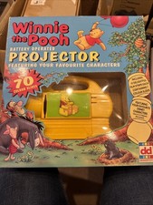 Winnie The Pooh Battery Operates Projector by Disney Vintage