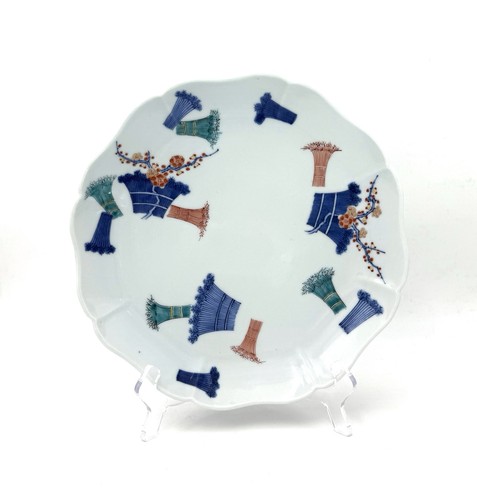 Antique japanese plate frm - antique,