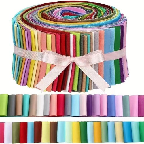 Pieces jelly rolls fabric - 40,