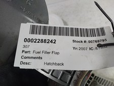 PEUGEOT 307 FUEL FILLER FLAP