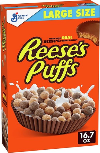 Reese puffs cereal - cereal, large