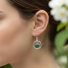 925 Sterling Silver Emerald