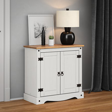 Corona Sideboard White Wax 2