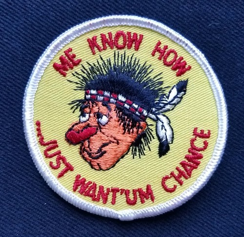 Vintage 70s want - want'um, chief