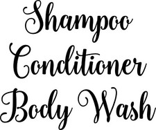 Set Of 3 Shampoo Conditioner &