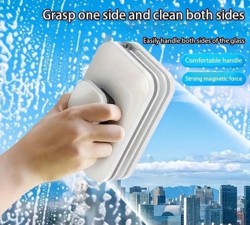 Magnetic window cleaner double - magnetic,