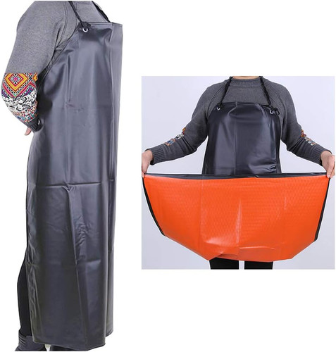 Waterproof leather apron - 43",
