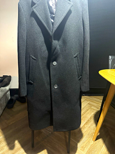 Crombie men black wool - black,