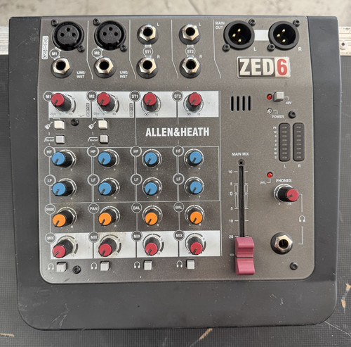 Allen heath zed 6 analogue - heath, zed-6