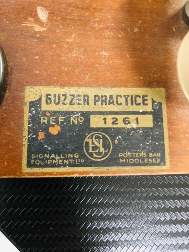 Morse code buzzer practice - morse,