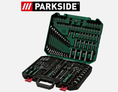 Parkside 216 piece car - parkside, ratchet