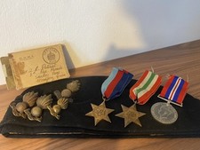 WW2 Medals And Officers Side