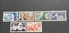 French Inventors Stamps 1955 MNH