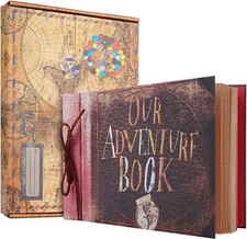 146 Pages Photo Album Scrapbook Our Adventure Book Memory Anniversary DIY Gift