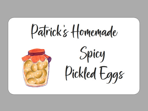 21x spicy pickled eggs - spicy,