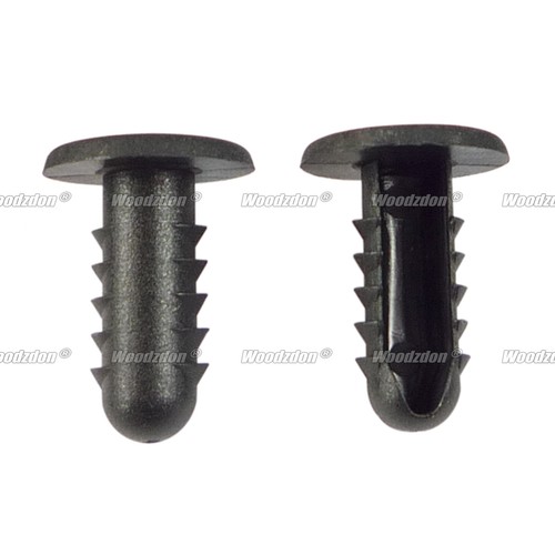 Rear window moulding clip - window,