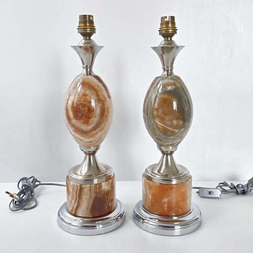 Pair vintage egg - egg, lamps