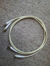 2x 1.3m high grade broadcast Argosy 3G Image 360 HD 75ohm COAX cable BNC HD sdi 