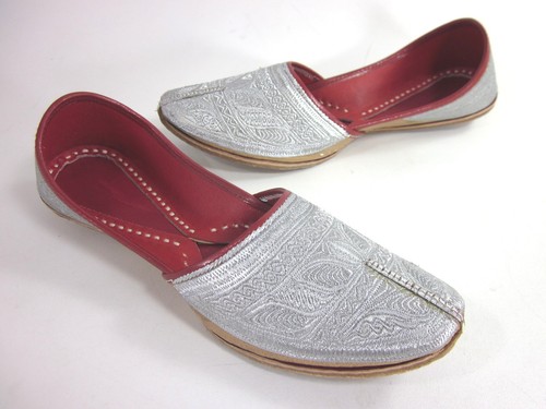 Khussa shoes zari embroidery - zari,