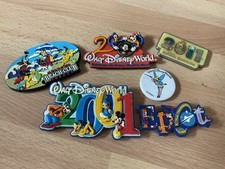 Walt Disney World Fridge Magnets x 6 
