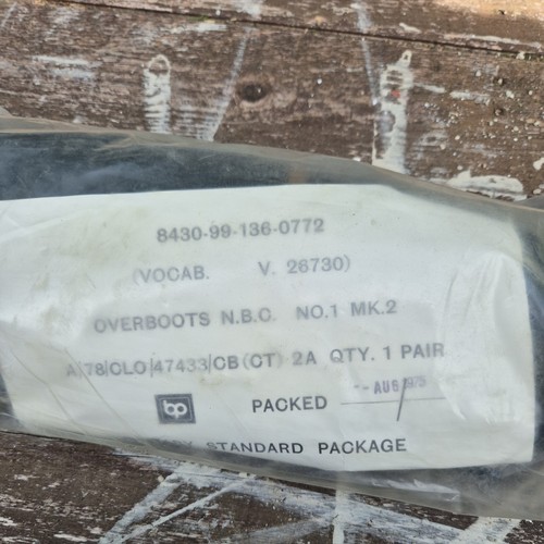 British army nbc overboots no1 - army,