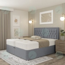 Zip and Link Divan PLUSH FABRIC Hotels, Landlords, Serviced Apartments