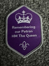 Official Memorial Woven Badge