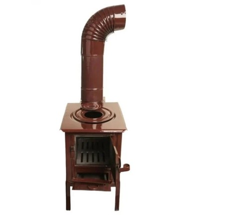 Enamel wood burning cooker - wood-burning,