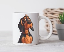 Funny Dogs Coffee Mugs - Cartoon Dog Sketch Various Designs Dog Breeds - 11oz