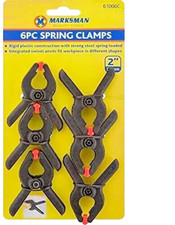 6 Spring Clamps 2 inch 50mm