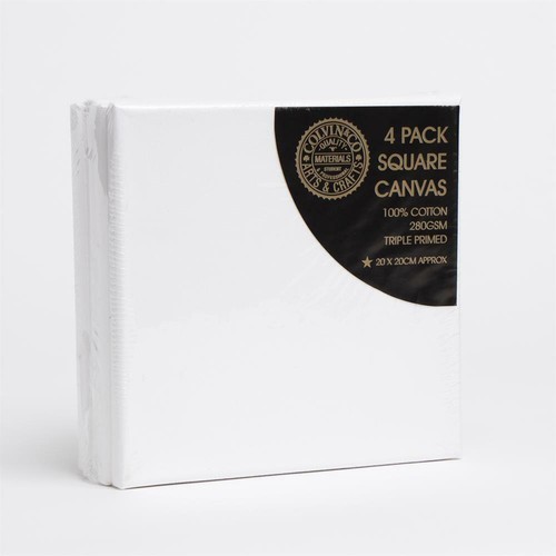 Canvas pack primed pure - canvas, 4