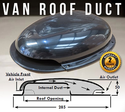 Low profile black roof air - roof,
