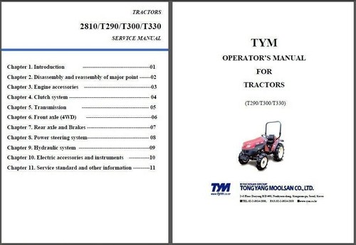 Tym t290 t300 t330 2810 - tym,