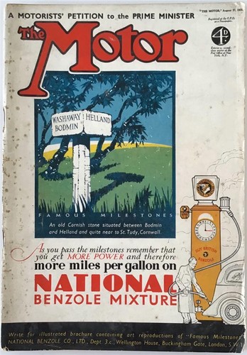 The motor magazine aug - magazine, 1935