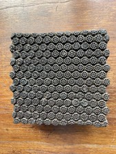 Vintage Wooden Printing Block Carved Wood. Bought in Jaipur.