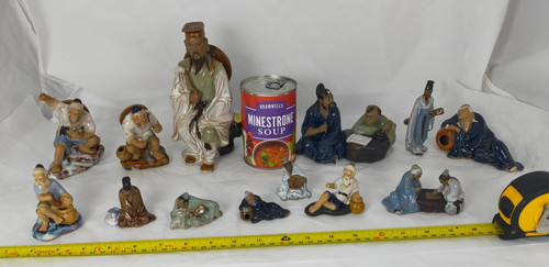 Vintage shiwan chinese mudman