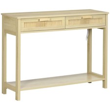 HOMCOM Console Table w/